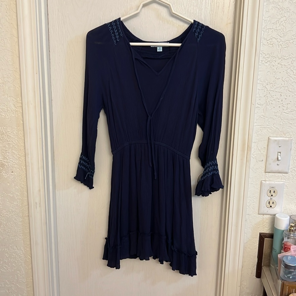 Navy blue boutique dress